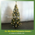 Hot selling artificial 150cm LED christmas tree with balls